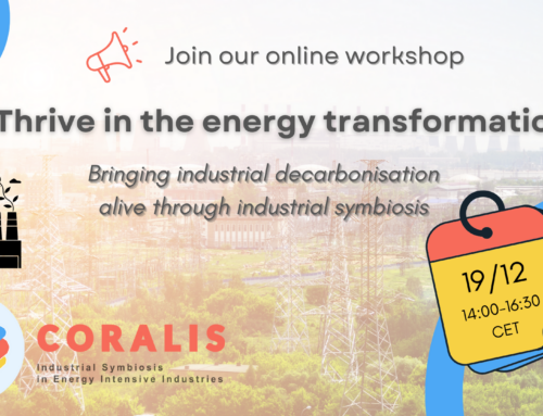 Join the online CORALIS workshop on industrial decarbonization (19.12.2022)