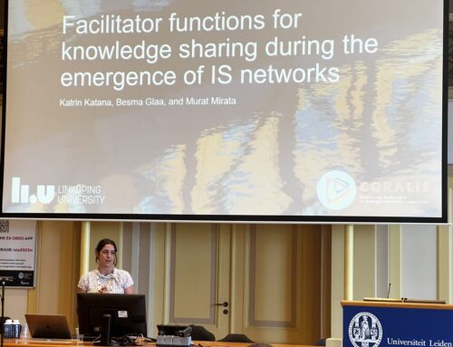 CORALIS presents its work on IS business and contracting models development in ISIE 2023