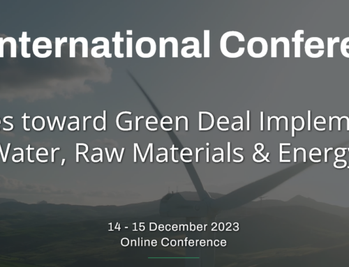 4th International Conference on Strategies toward Green Deal Implementation – Water, Raw Materials & Energy (13-14 December 2023)