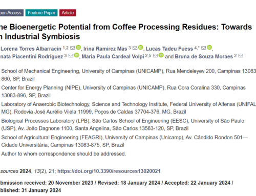 The Bioenergetic Potential from Coffee Processing Residues: Towards an Industrial Symbiosis