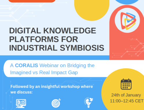 CORALIS learnings webinar series #3: Digital knowledge platforms for industrial symbiosis (24th January 2025)