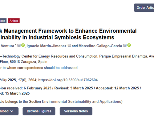 New publication based on CORALIS: A Risk Management Framework to Enhance Environmental Sustainability in Industrial Symbiosis Ecosystems